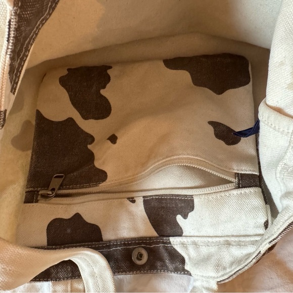 Baggu Cow Print Tote - Picture 2 of 4